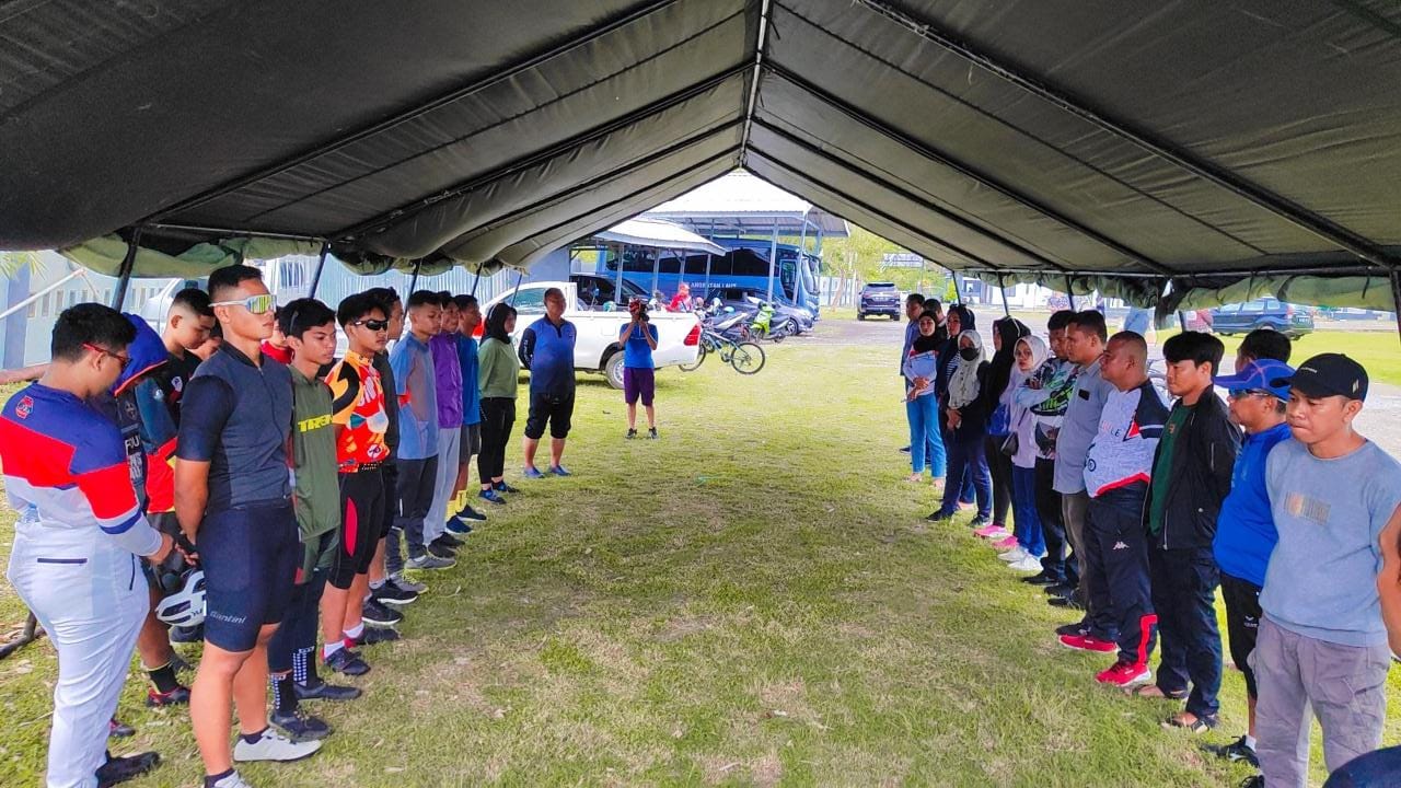 Persiapan Porprov Sulbar 2022, ISSI Mamuju Adakan Seleksi Atlet Sepeda 